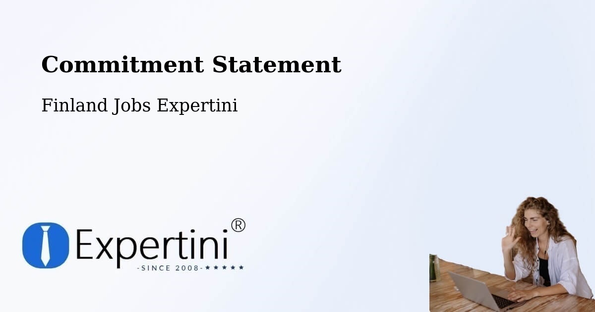 Commitment Statement - Finland Jobs Expertini